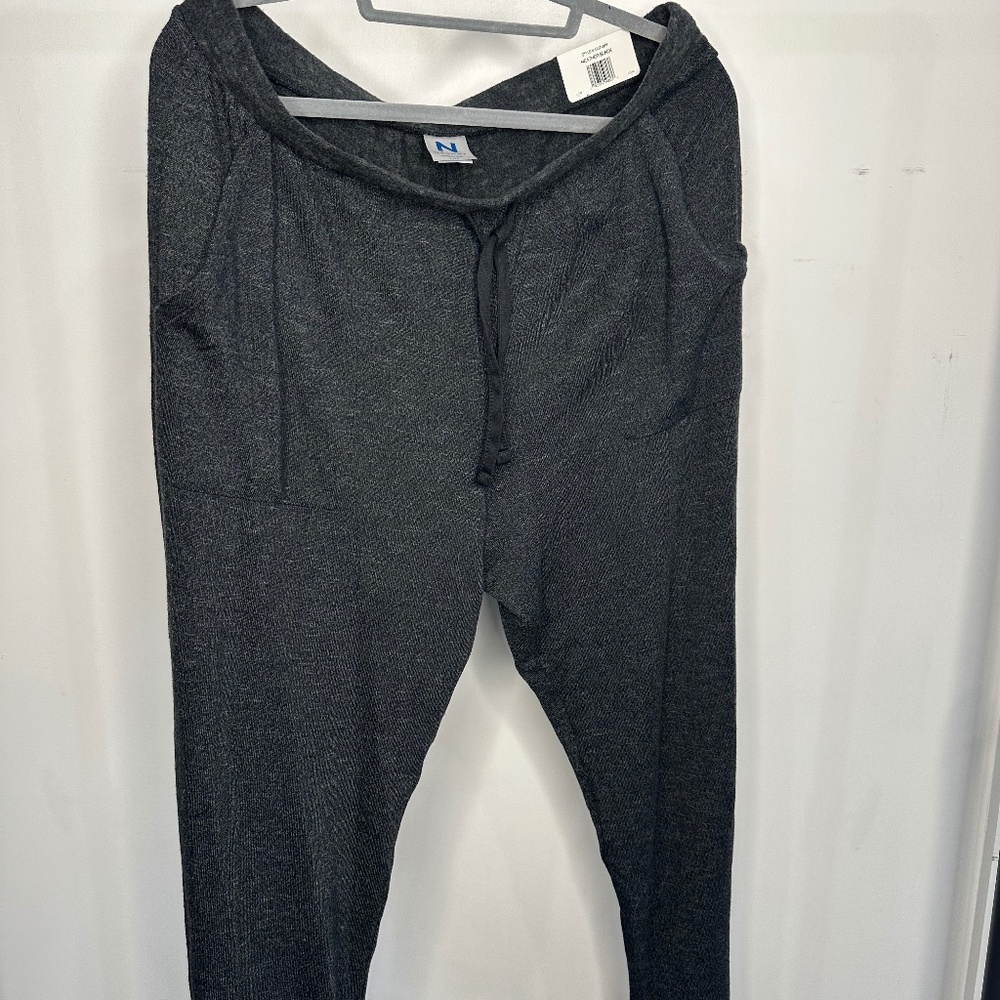Members Mark Black Lounge Pants-Size Large